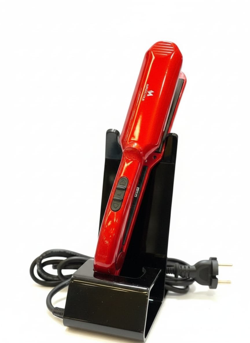 مكواة الشعر ليس مملس