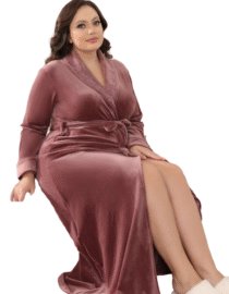 روب مخمل احجام كبيره