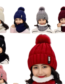 قبعات شتوية صوف  نسائية