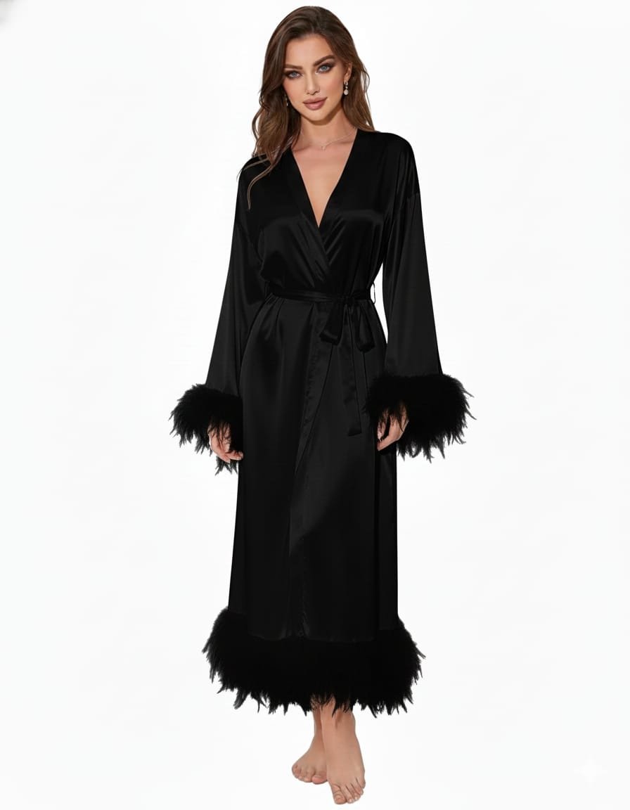 روب اكمام ريش