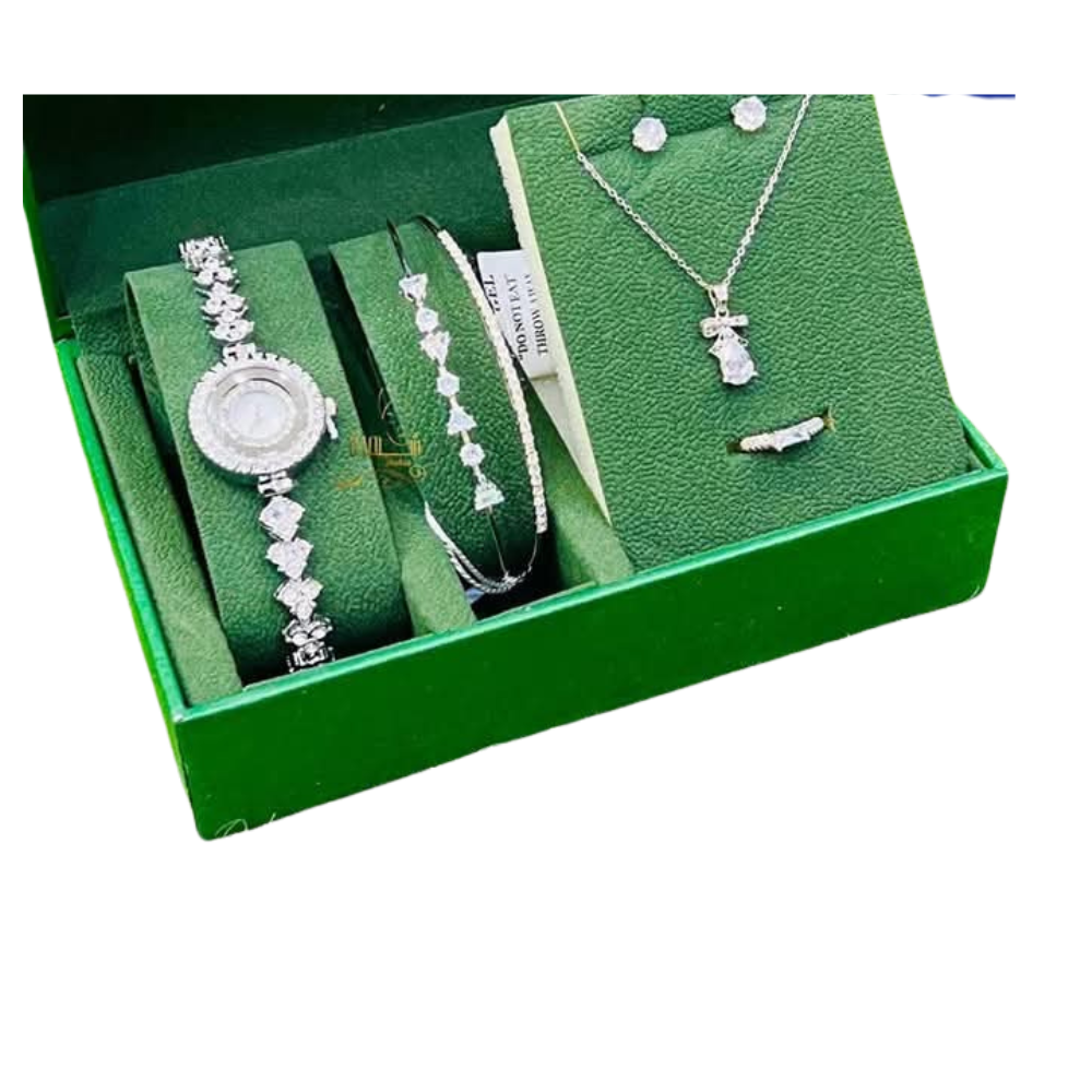 ساعة -اسوارة -حلق-خاتم-سنسال