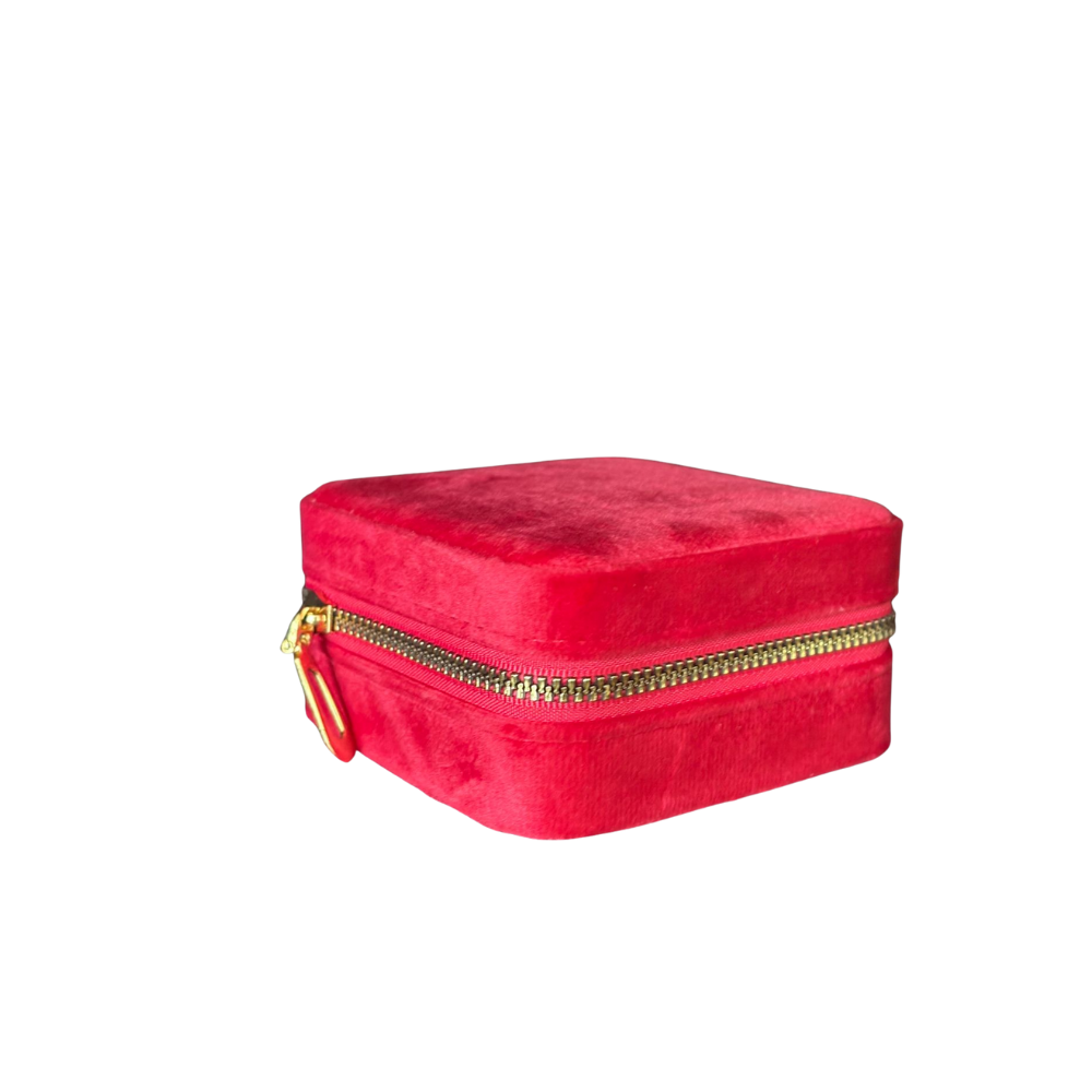 علبة تنظيم اكسسوار مخمل