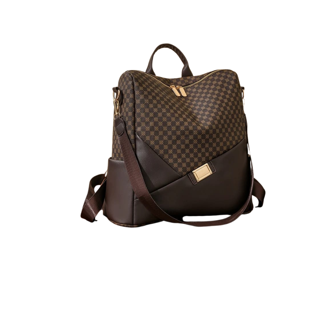 شنطة باللون البني انيقة